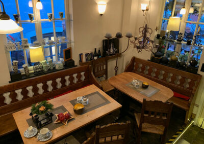 Restaurant Teestübchen im Schnoor mit Café & Hofgarten